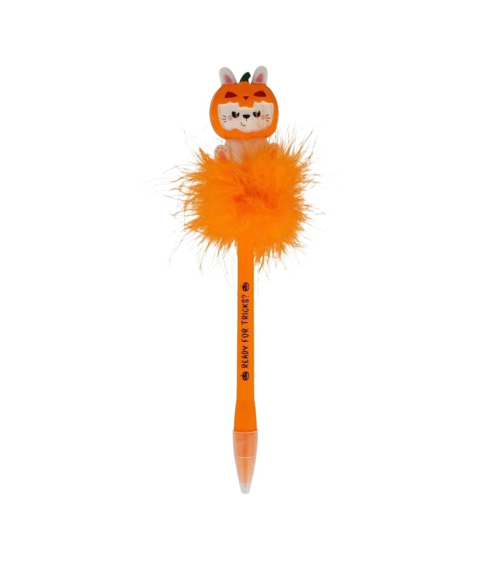 90 Light-up Ballpoint Pen - Pumpkin Bunny - Writing is Magic - Image 1