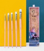 Himi Little Bird Painting Brushes 5pcs, Pink - Image 3