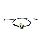 Mardi Murano Girl Bracelet, Black