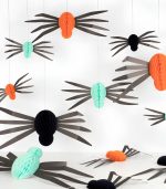 Meri Meri Hanging Honeycomb Spiders (x 12) - Image 3